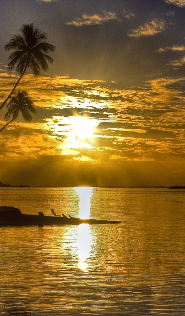 Бунгало на закате