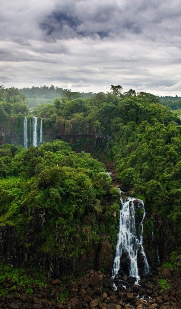 Водопады в джунглях