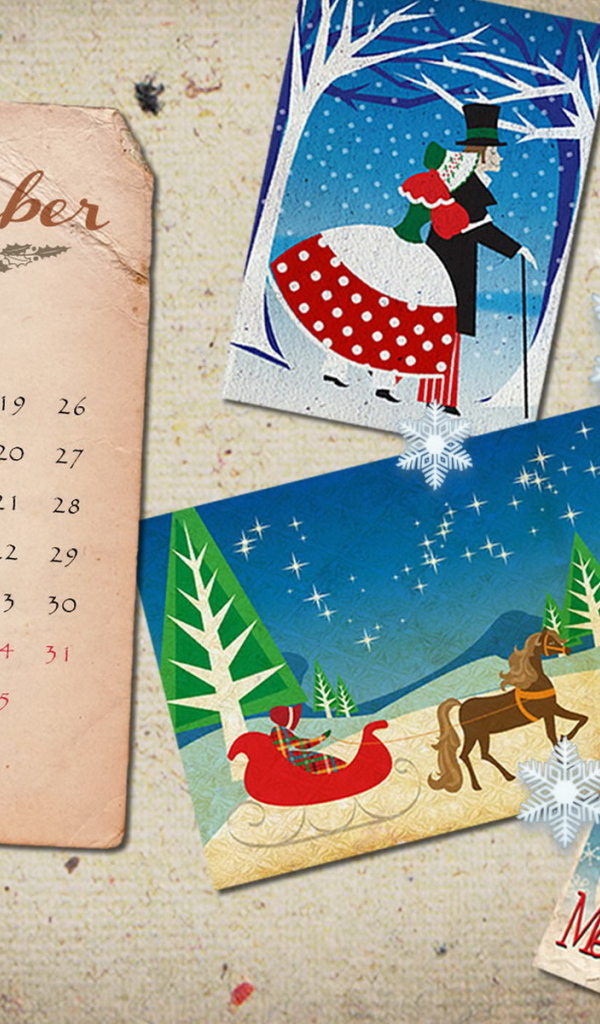 Новогодний календарь