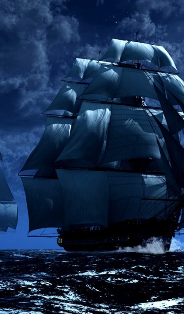 Парусные корабли