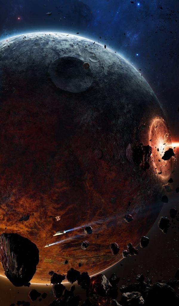 Asteroids and planets