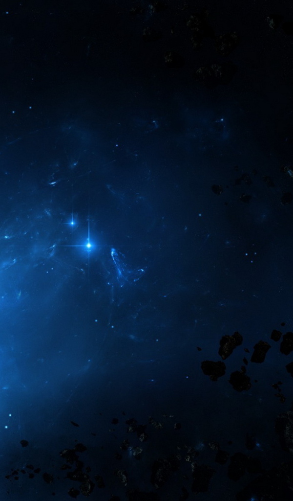 Астероиды в космосе