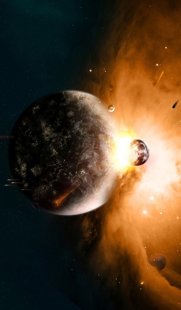 Космическое столкновение