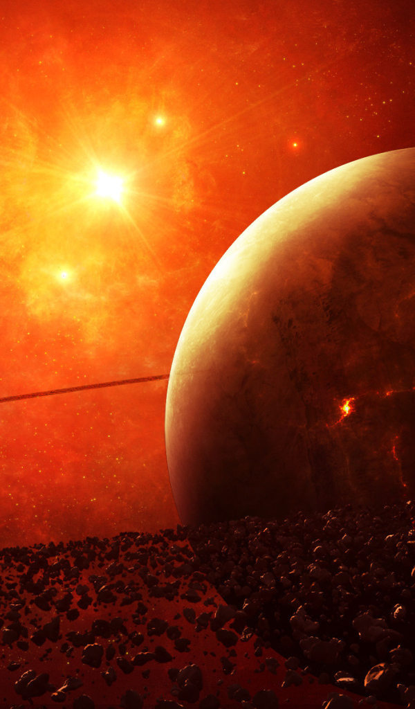 Раскаленная планета