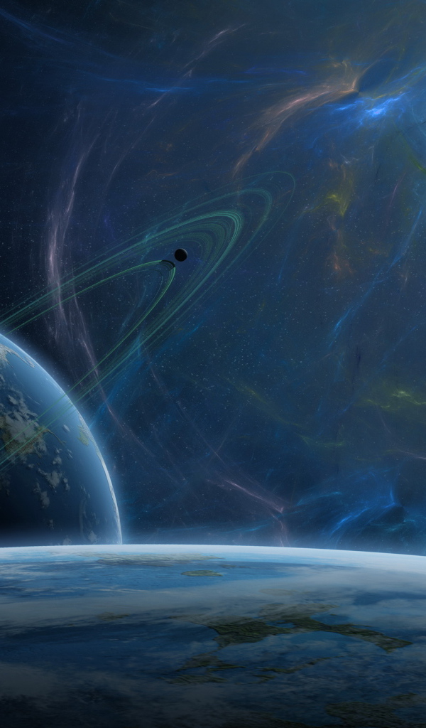 В космическом пространстве