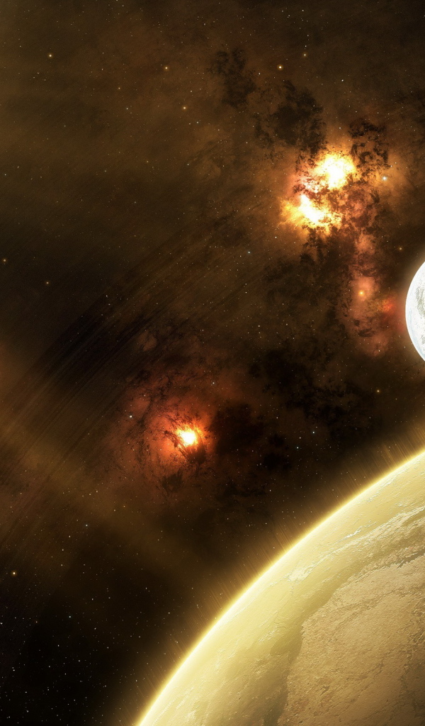 Планета и ее спутник