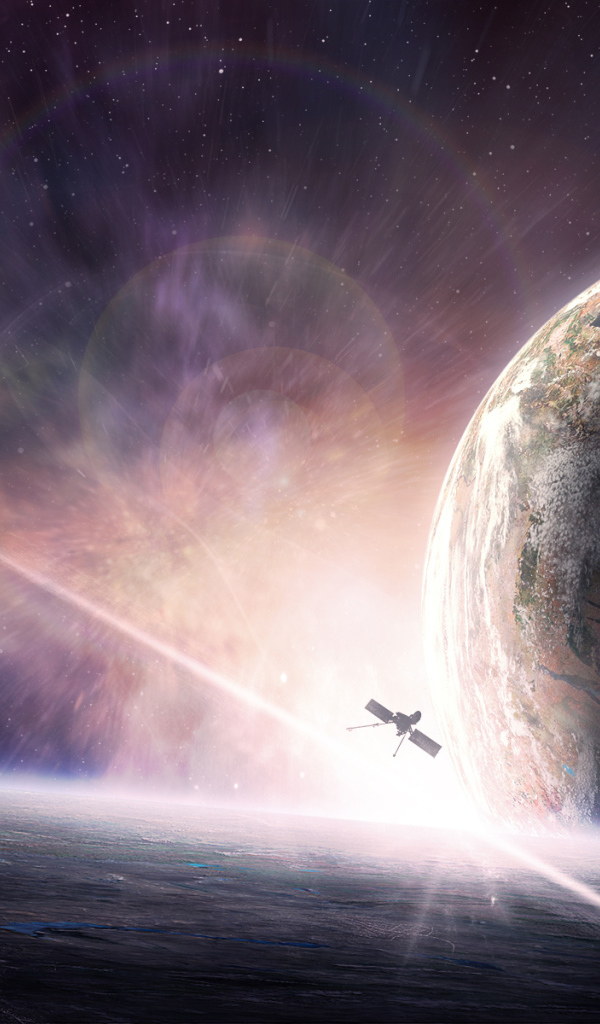 Спутник около планет