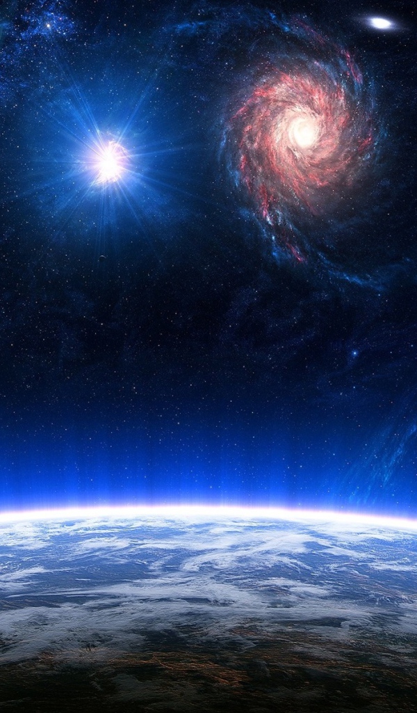 Космическое светило и планета