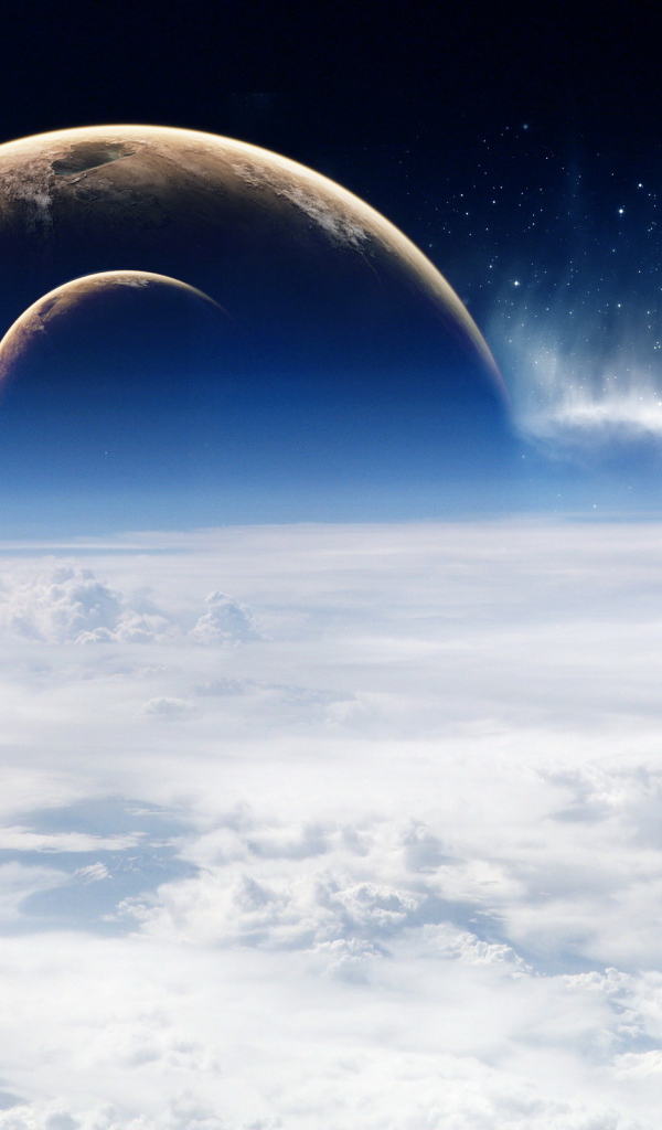 Две планеты на горизонте