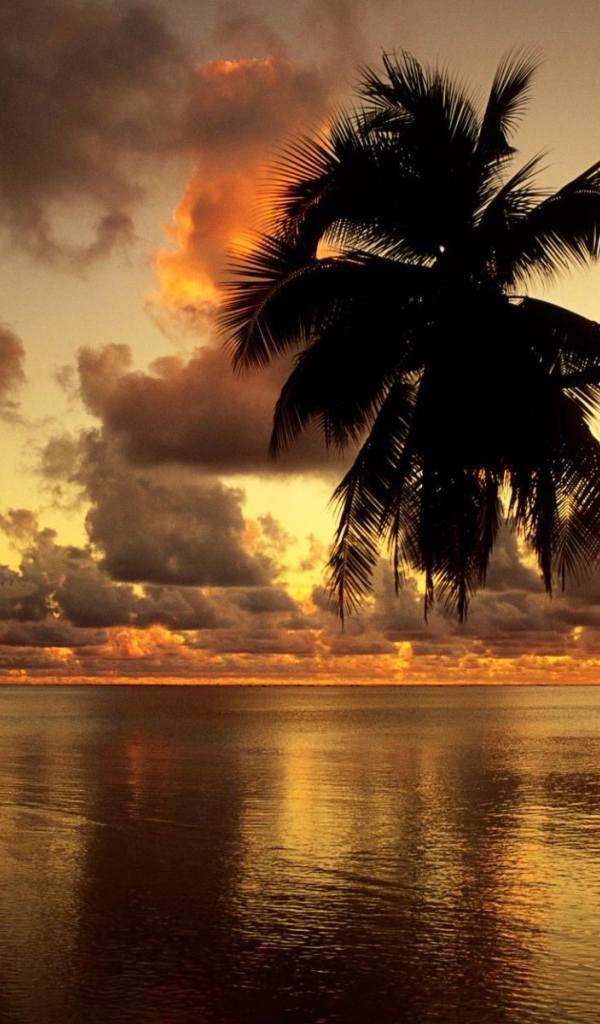 Закат на Багамских островах