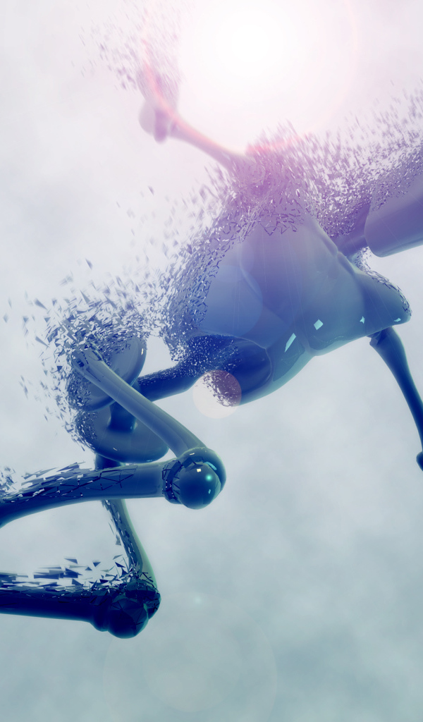 Робот в воде