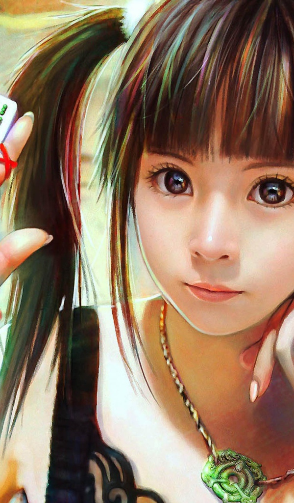 Девочка с амулетом