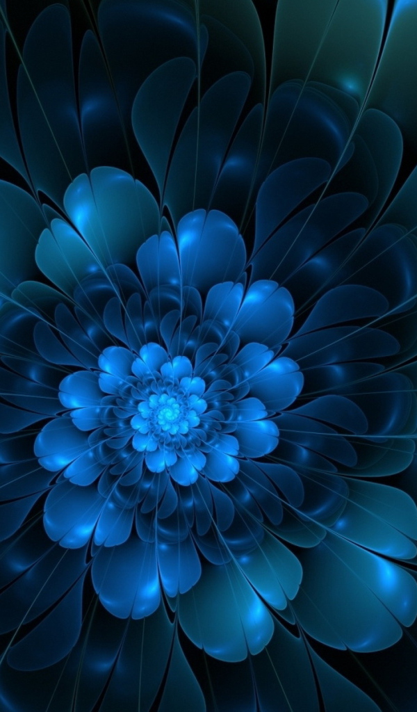 Векторный цветок