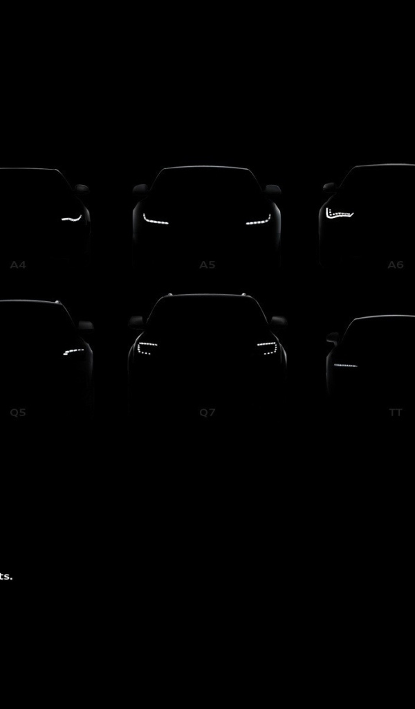 Модельный ряд Audi