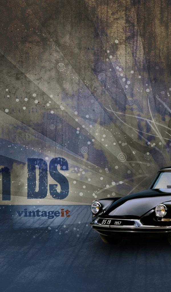 Citroen DS Винтажные обои