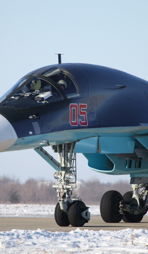 бомбардировщик Су-34