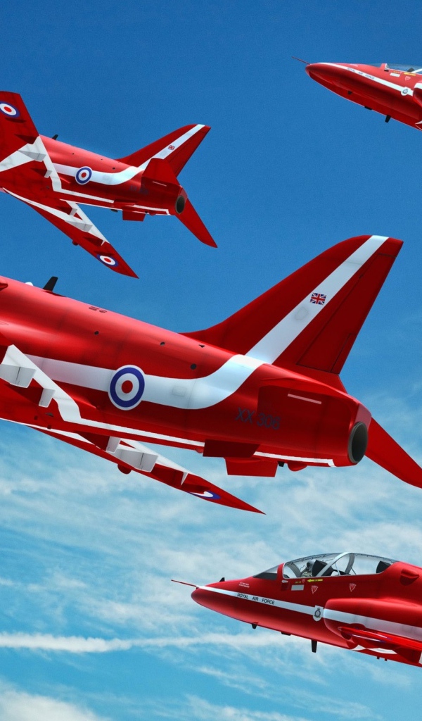 Красные самолеты