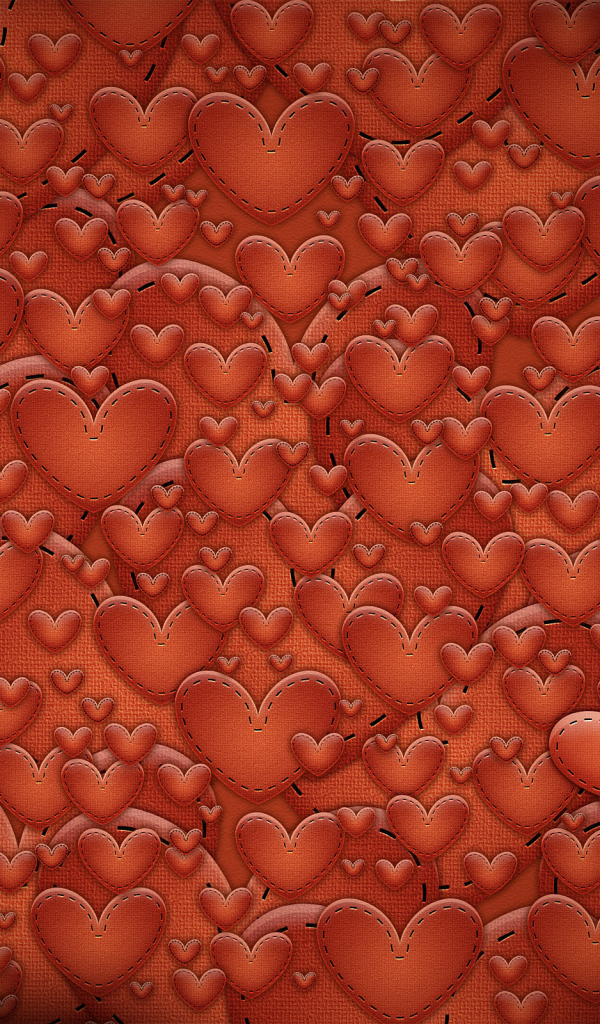 Фон с сердечками