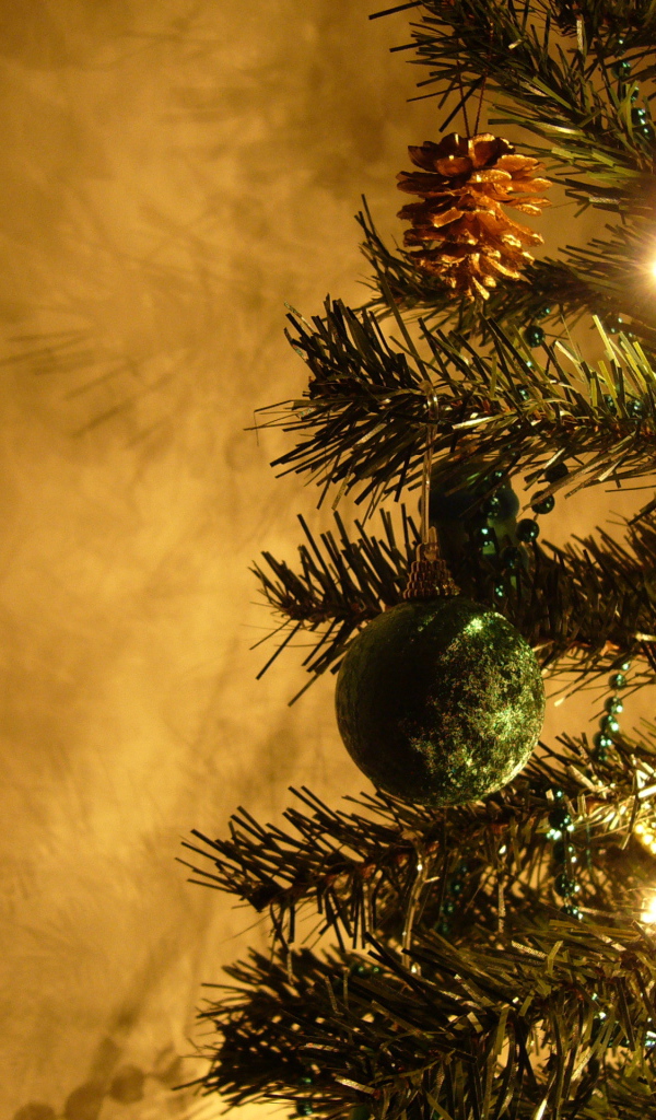 Домашняя новогодняя елка