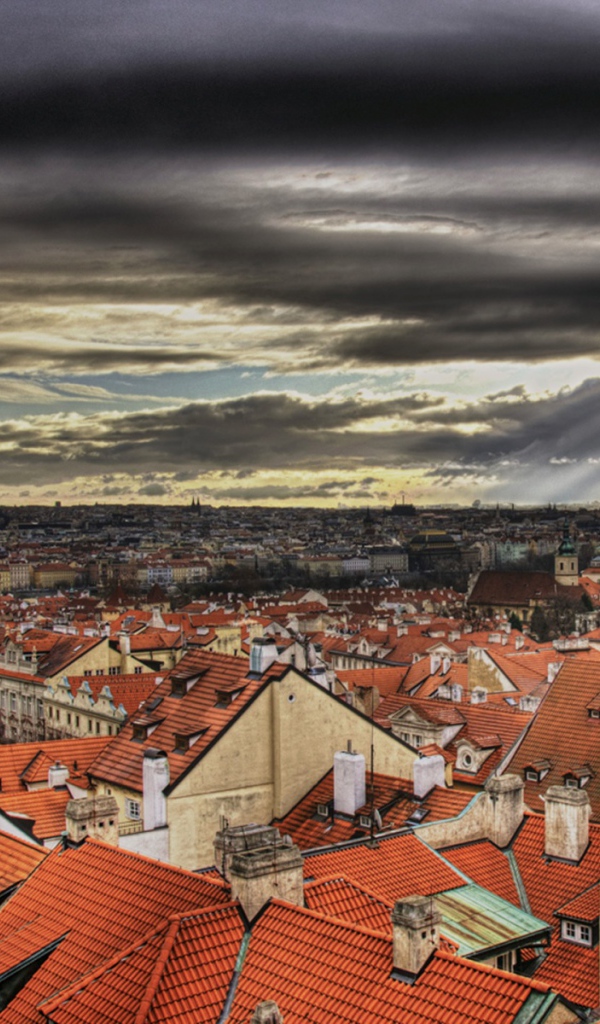 Прага панорама