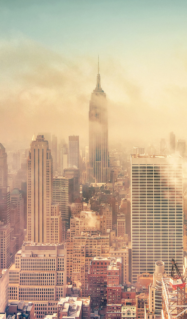 Smog over Manhattan