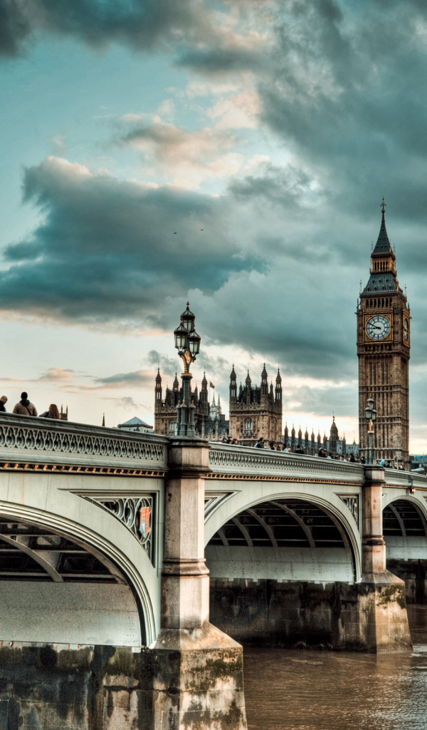 Вестминстерский мост, Биг Бен, Лондон, Англия