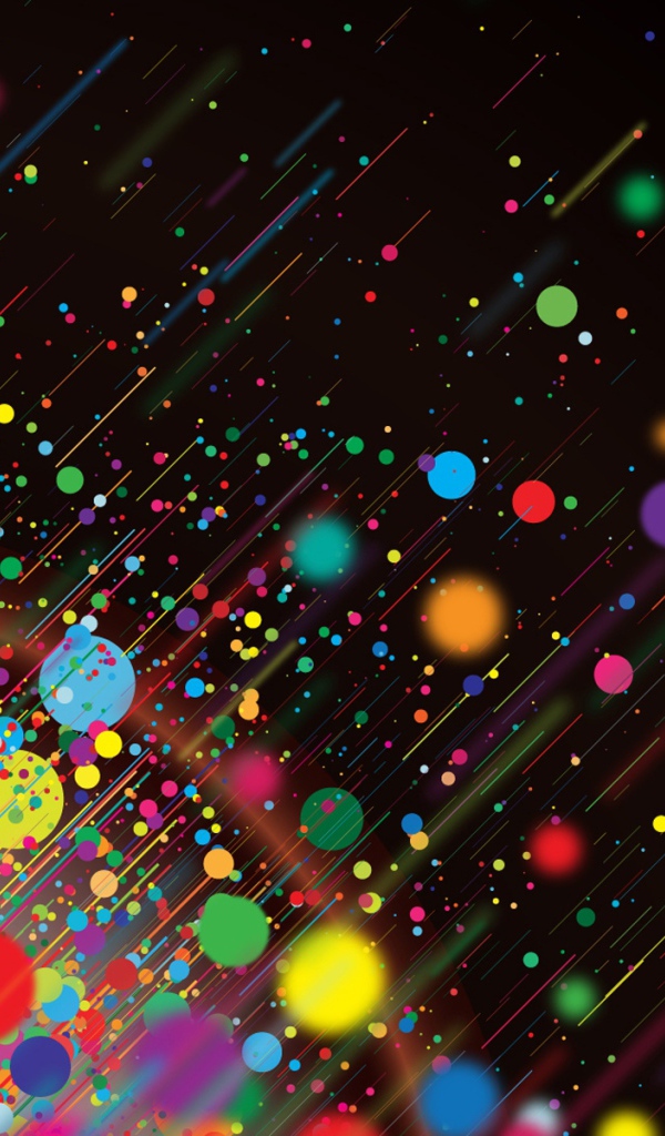 Разноцветные капли