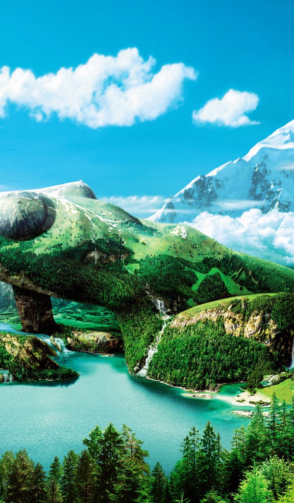 Девушка земля