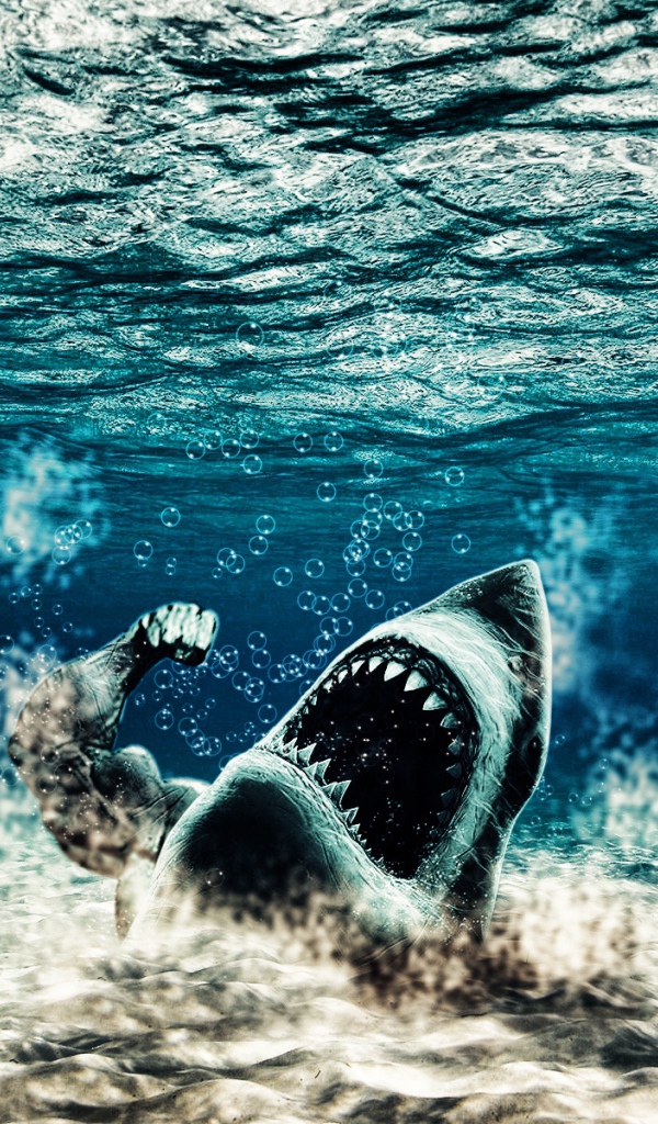 Акула с кулаком