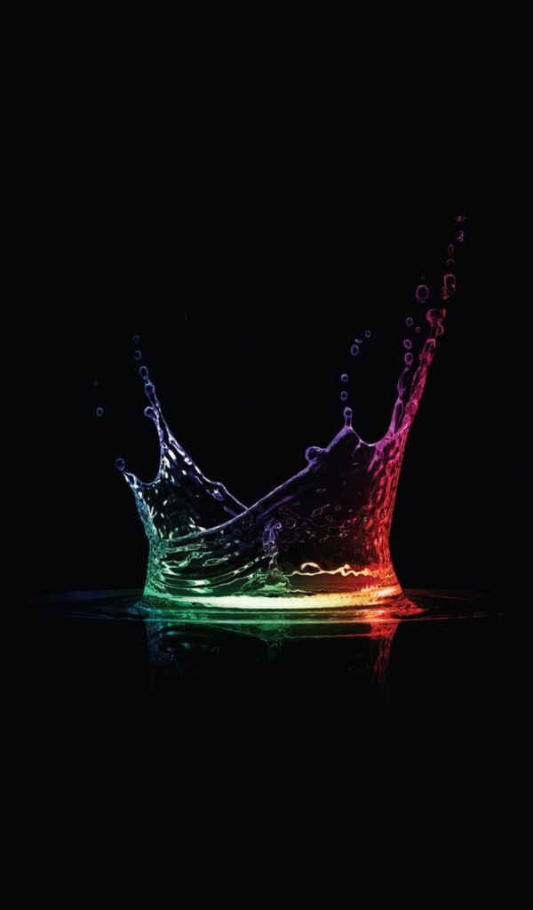 Всплеск в темной воде