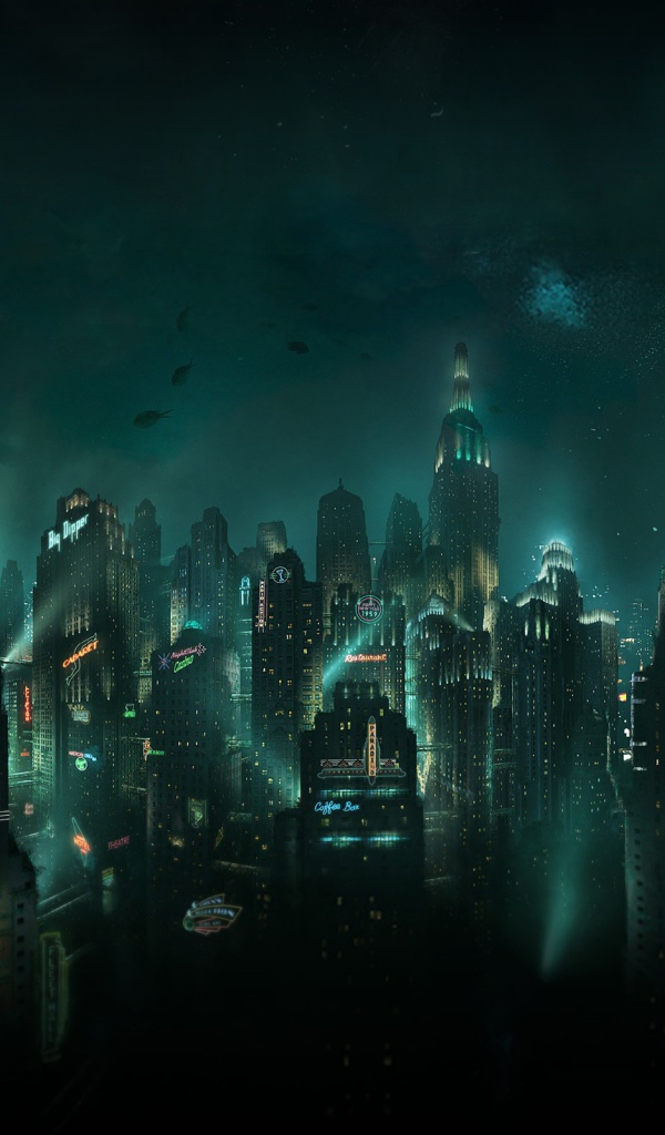 Небоскребы под водой