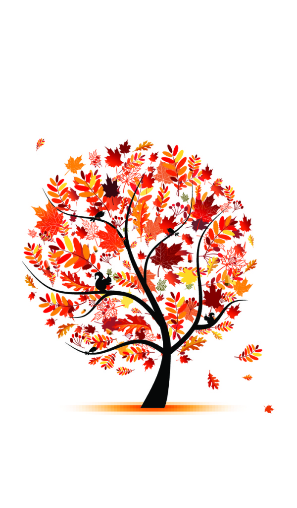 Рисованное дерево