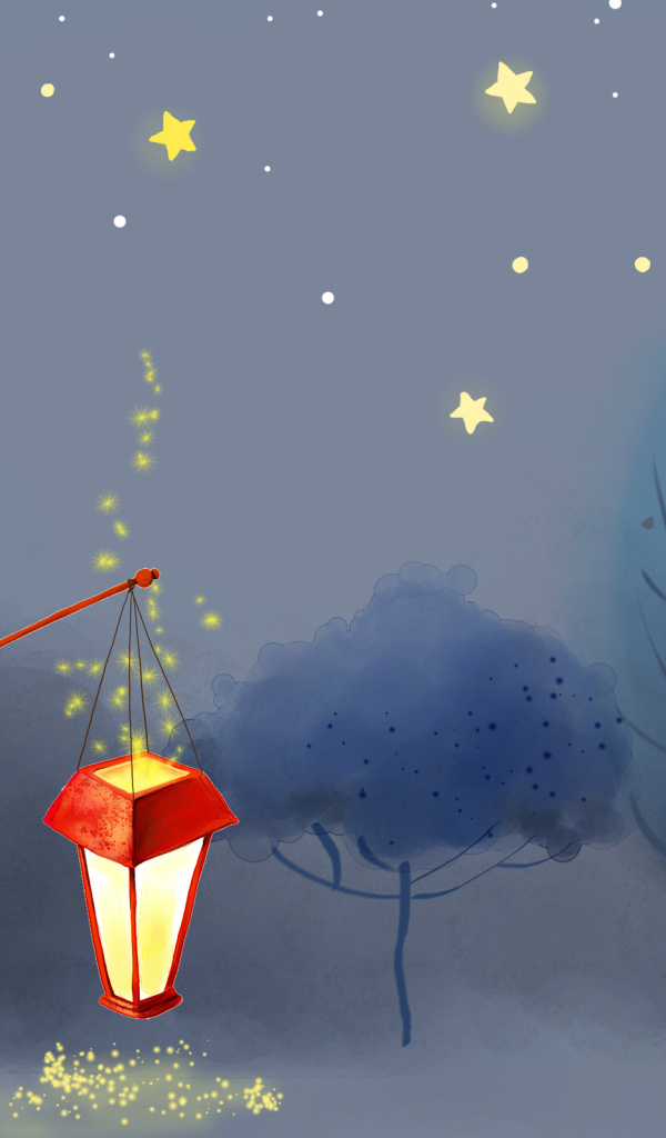 Девочка с фонарем