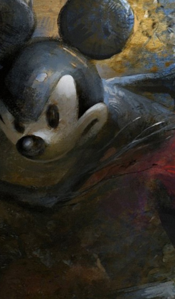 Рисованный Микки маус