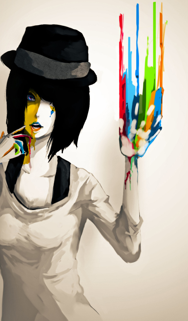 Девушка в шляпе