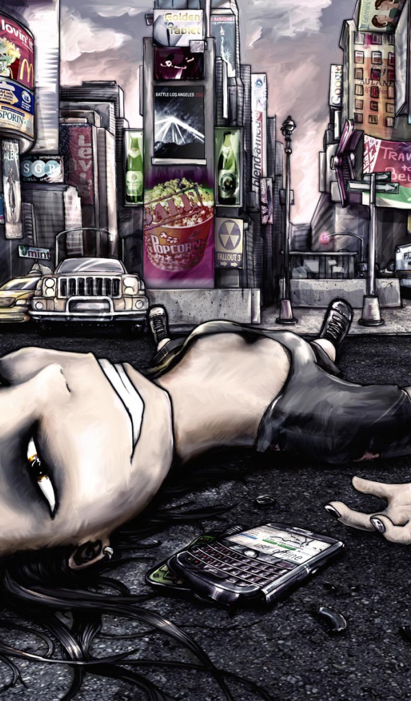 Готическая девушка