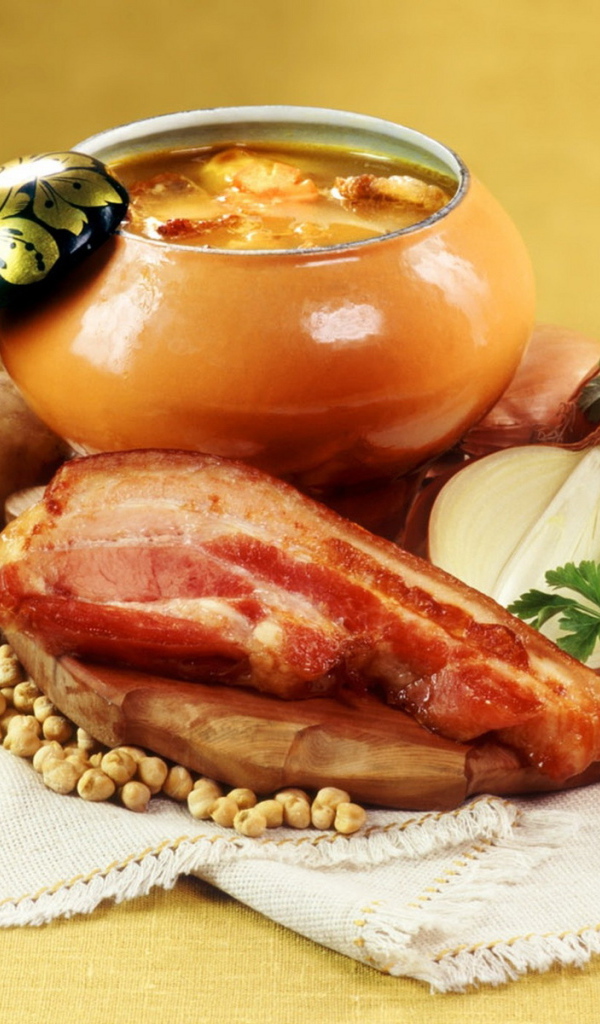 Суп в горшочке