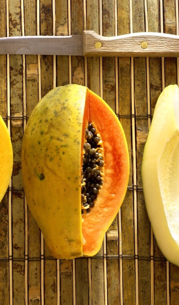 Папайя и авокадо