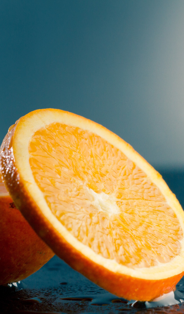 Нарезанный апельсин