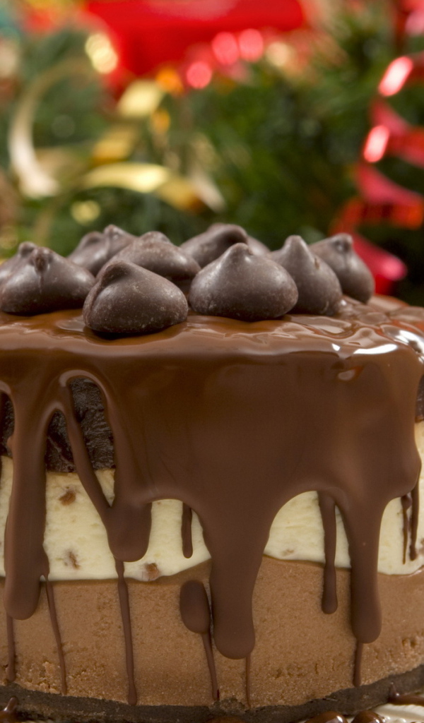 Шоколадное пирожное