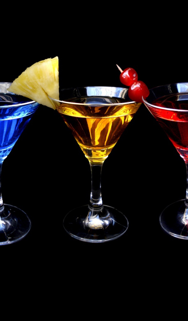 Яркие коктейли