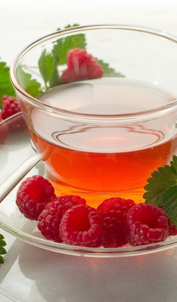 Малиновый чай