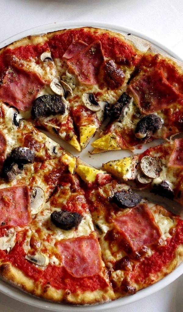 Острая пицца