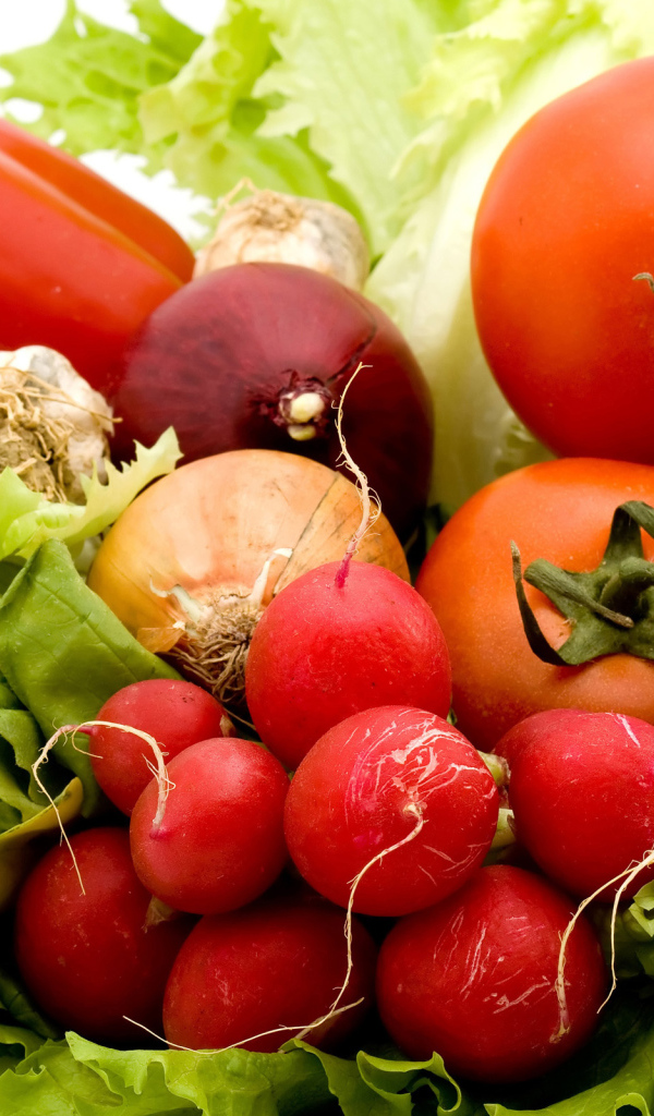 Свежие овощи