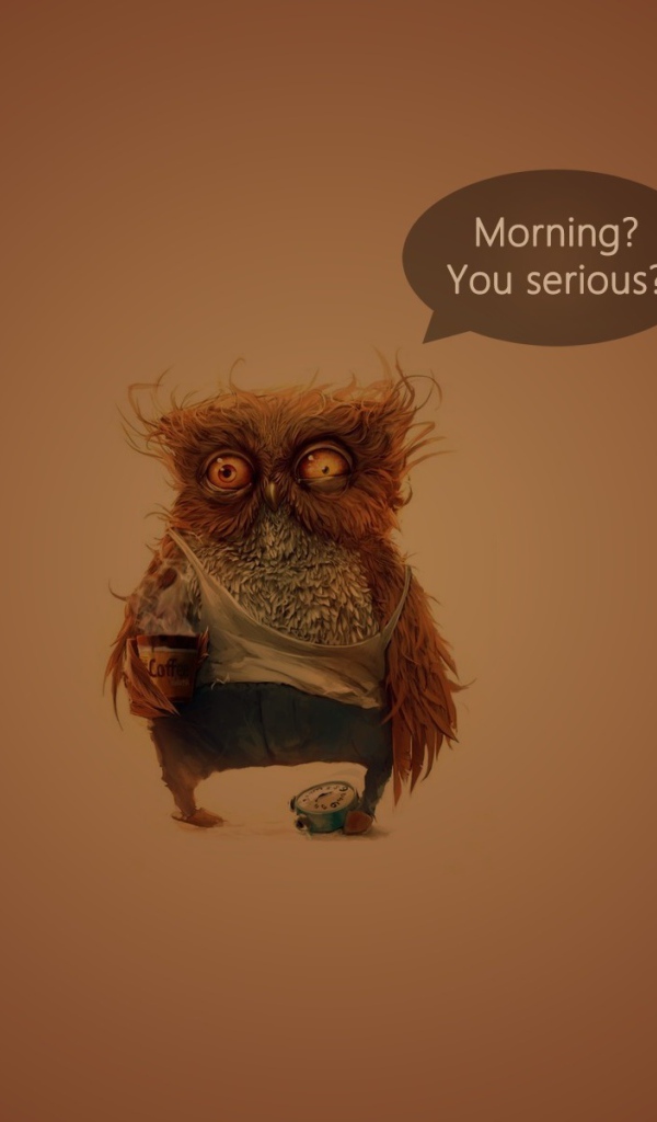 Невыспавшаяся сова