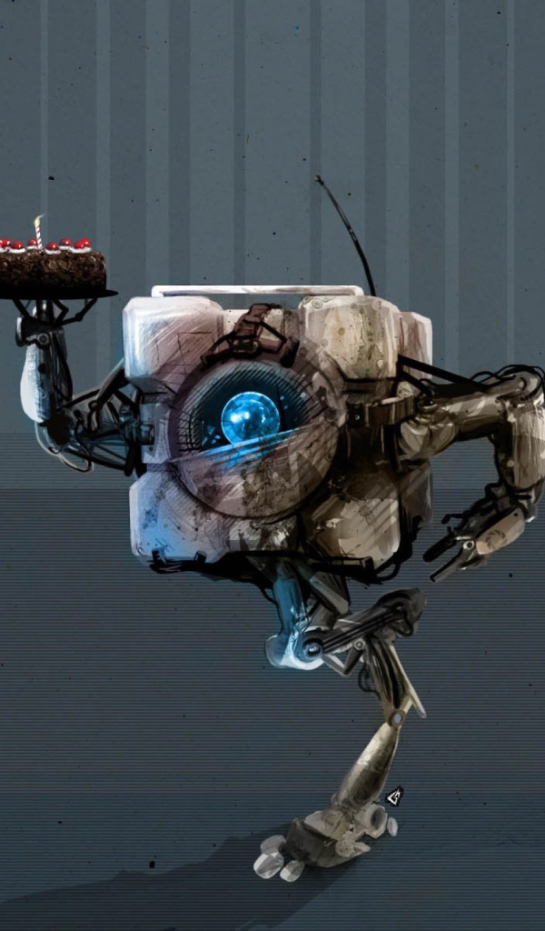 Робот из игры Portal