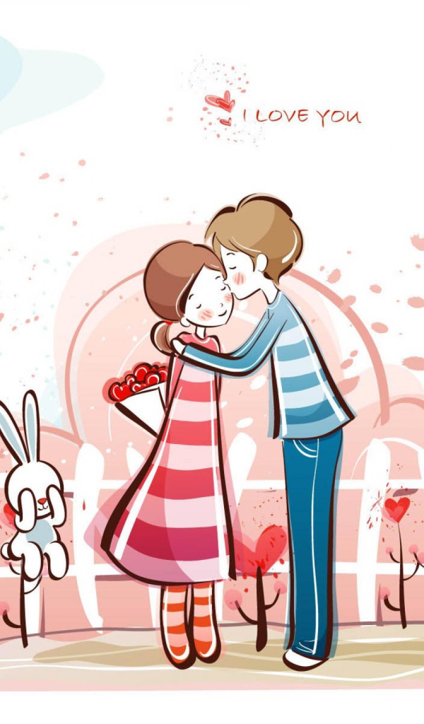 Целующаяся пара