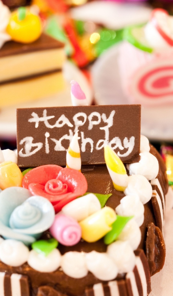 Торт на день рождения