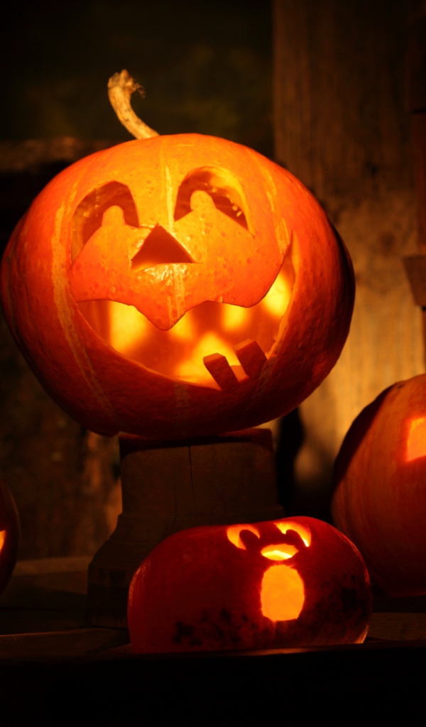 Смешные тыквы