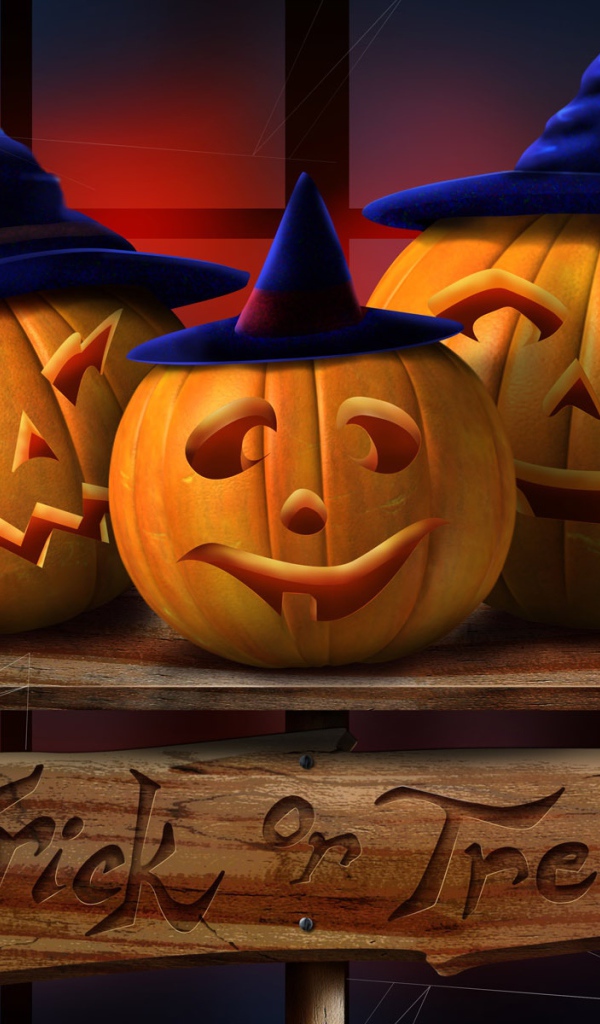 Счастливые тыквы